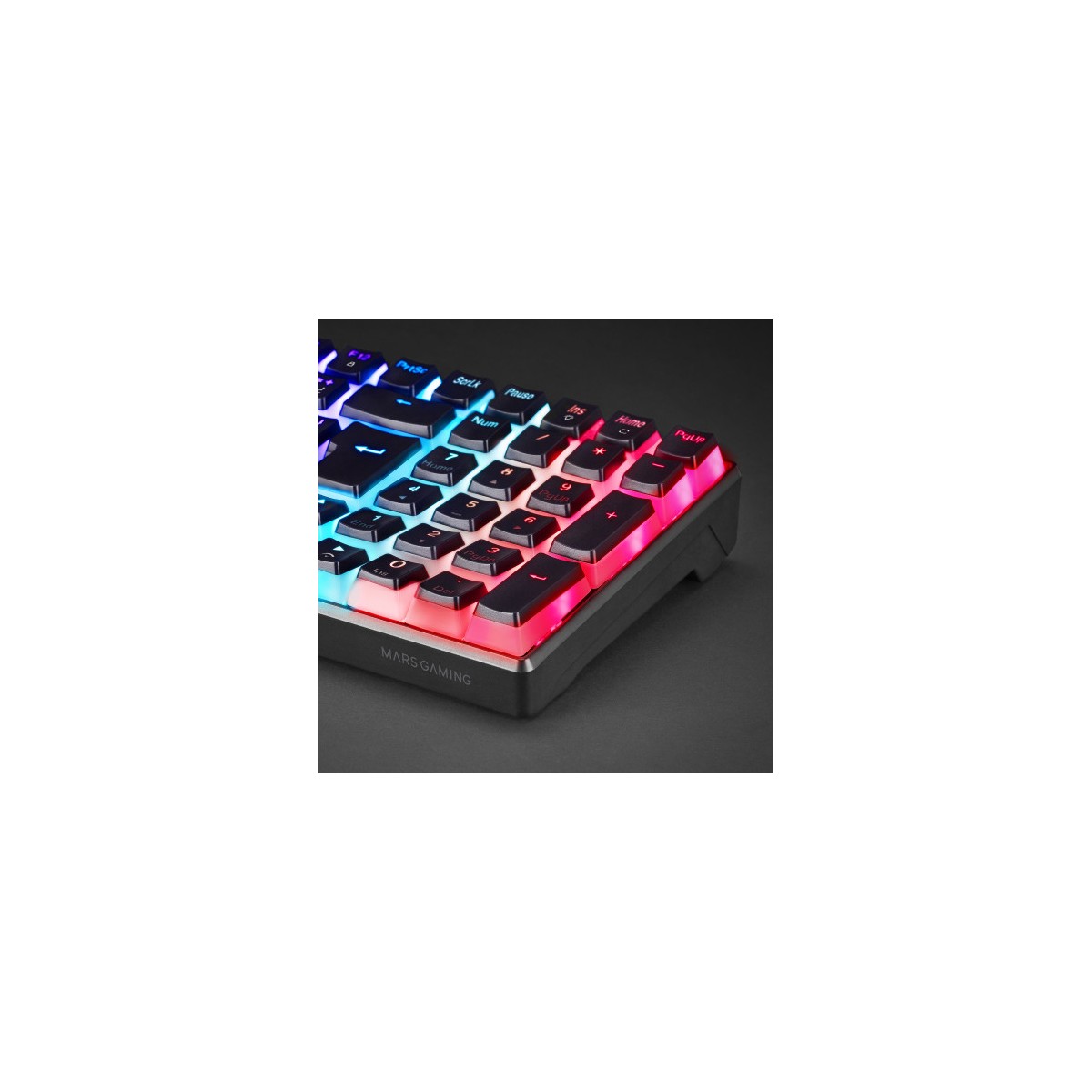 Mars Gaming Mkultra Teclado Mec Nico Negro Rgb Compacto Switch