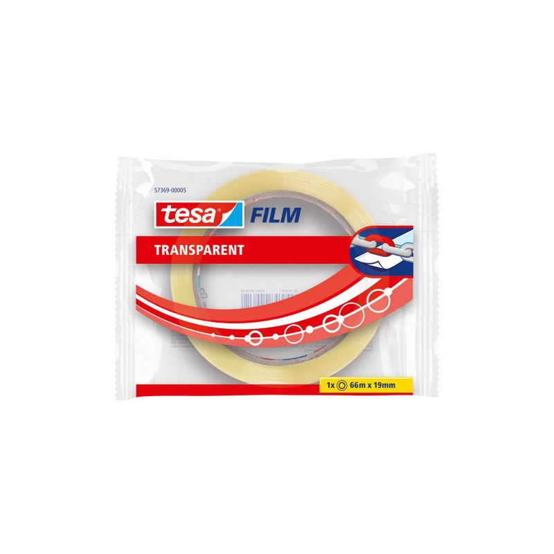 10196-TESA 57369-00005 plastico autoahdesivo 1 pieza(s) Transparente