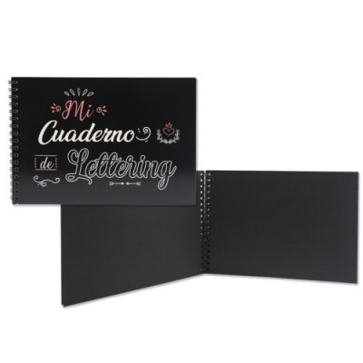 Bismark Cuaderno A5 Lettering Negras 180 g m 32 Hojas