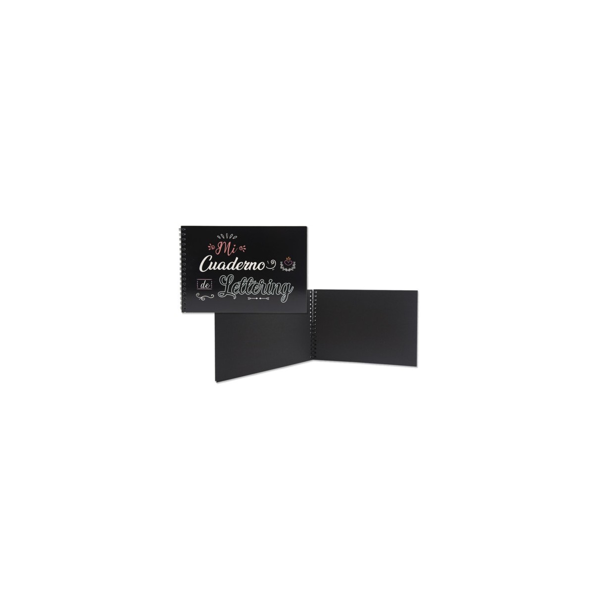 Bismark Cuaderno A5 Lettering Negras 180 g m 32 Hojas