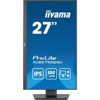 iiyama ProLite pantalla para PC 686 cm 27 2560 x 1440 Pixeles Full HD LED Negro