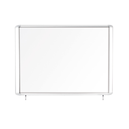 10281-Bi-Office Mastervision tablon para notas Exterior Blanco Aluminio