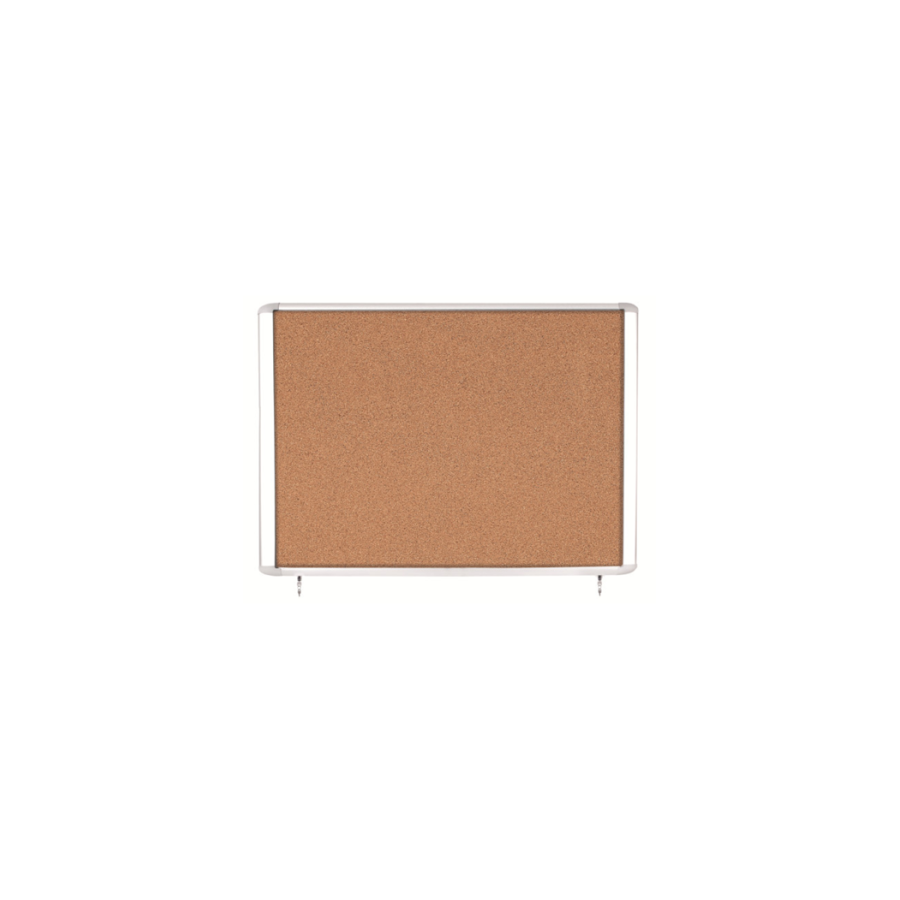 10286-Bi-Office Mastervision tablon para notas Exterior Madera Aluminio