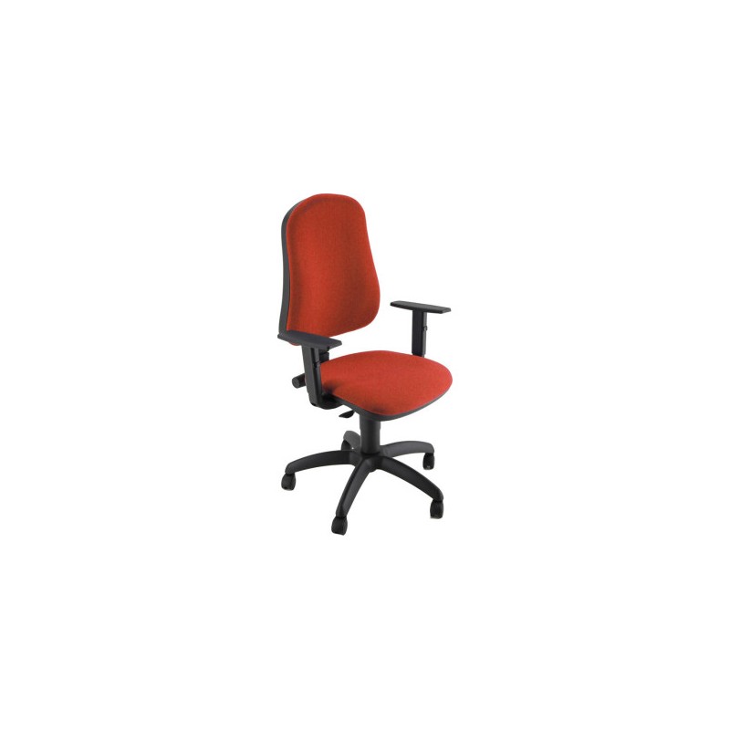 10305-SILLA OPERATIVA VOLGA SIMPEL ROJA REPOSABRAZOS AJUSTABLES UNISIT SICP/BRF/ER