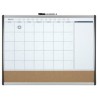 10346-ORGANIZADOR MENSUAL MAGNETICO+TABLERO CORCHO HORIZONTAL 585x430MM NOBO 1903813