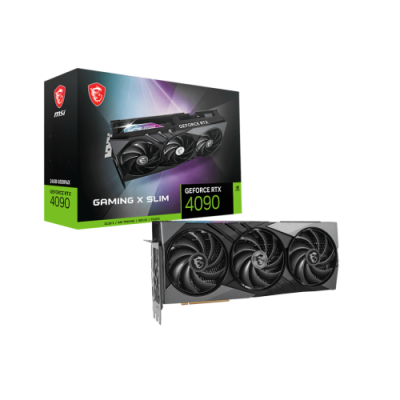 MSI GEFORCE RTX 4090 GAMING X SLIM 24G tarjeta grafica NVIDIA 24 GB GDDR6X