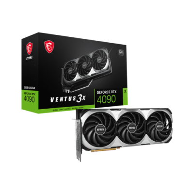 MSI GeForce RTX 4090 VENTUS 3X E 24G OC NVIDIA 24 GB GDDR6X