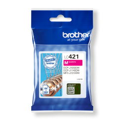 10493-Brother LC-421M cartucho de tinta 1 pieza(s) Original Magenta