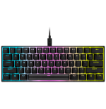 10539-Corsair K65 RGB MINI 60% Mechanical Gaming teclado USB QWERTY Ingles, Espanol Negro