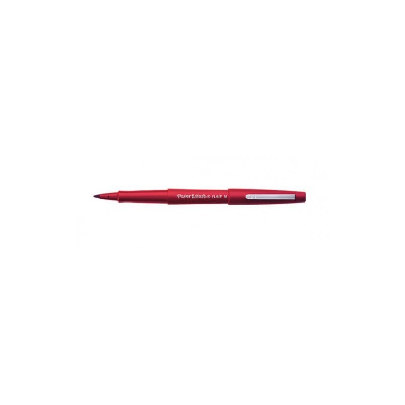 1055-ROTULADOR FLAIR PUNTA FIBRA NYLON ROJO PAPERMATE S0190993