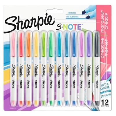 Sharpie 2138233 marcador permanente Multicolor 12 piezas