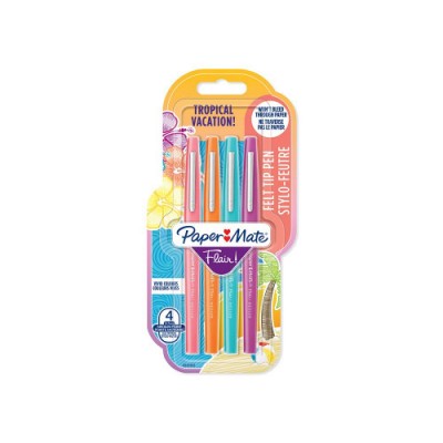 FLAIR M TROPICAL VACATION BL4 PAPER MATE 2032363