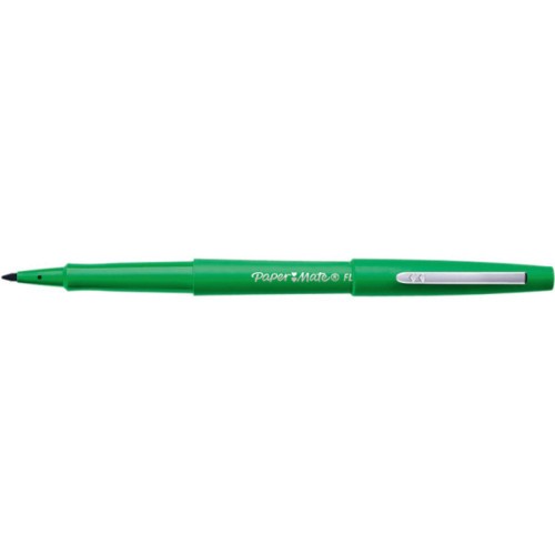 1056-ROTULADOR FLAIR PUNTA FIBRA NYLON VERDE PAPERMATE S0191033