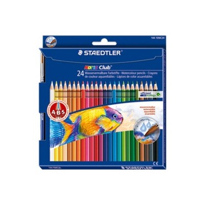 LaPICES COLOR NORIS AQUARELL 144 10 ESTUCHE 24 PZAS STAEDTLER 144 10NC24