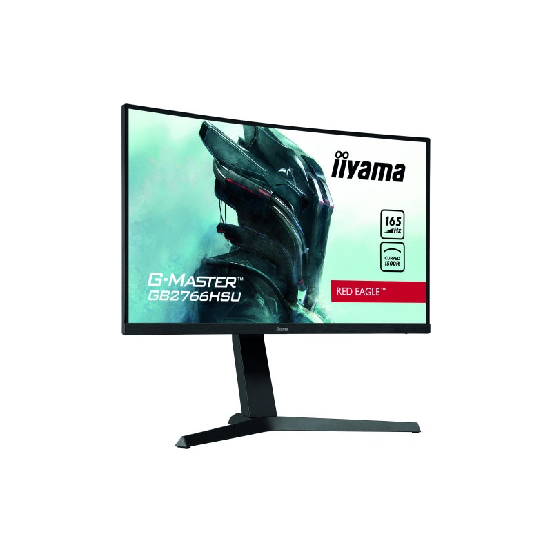 10573-MONITOR IIYAMA 27" GAMING GB2766HSU-B1,FHD, 1920 x 1080, 1MS, 165HZ, ALT, INCL, REG ALT, USB, HDMI, DISPLAYPORT