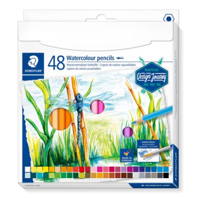 LaPICES DE COLORES ACUARELABLES 146 10C 48 PZAS STAEDTLER 14610C C48