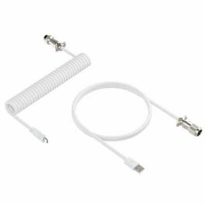 NEWSKILL CABLE COIL USB C BLANCO NS AC COILC W