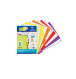 10697-KIT SEPARADORES PP 500 MICRAS A4 5 POSICIONES COLORES VIVOS OXFORD 400159037
