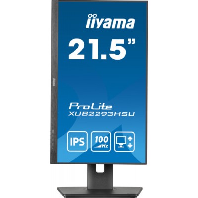 iiyama ProLite XUB2293HSU B6 pantalla para PC 533 cm 21 1920 x 1080 Pixeles Full HD LED Negro