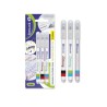10735-SET 3 ROTULADORES LETTERING DE DOBLE LINEA BICOLOR BISMARK 330009