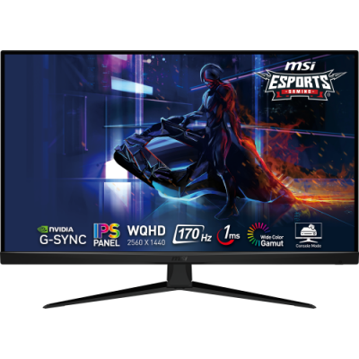 MSI G321Q pantalla para PC 80 cm 315 2560 x 1440 Pixeles Wide Quad HD Negro