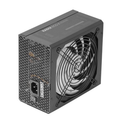 Tacens RADIX ECO X 650 Fuente Alimentacion PC ATX 650W 6 Anos Garantia Tecnologia Silenciosa AI RPM 87 Eficiencia Negro