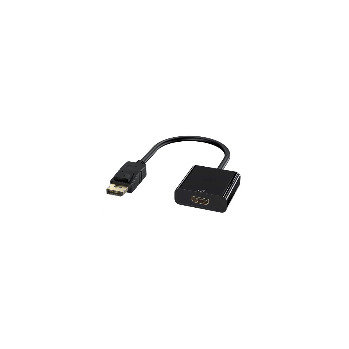 Ewent EC1455 adaptador de cable de video 015 m DisplayPort HDMI Negro