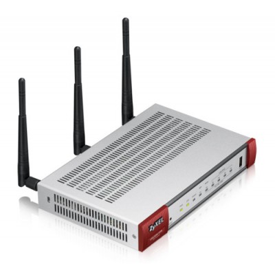 Zyxel USG20W VPN EU0101F router inalambrico Gigabit Ethernet Doble banda 24 GHz 5 GHz Gris Rojo