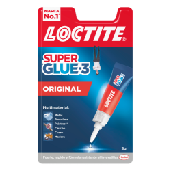 1081-ADHESIVO INSTANTANEO SUPER GLUE-3 3GR ORIGINAL LOCTITE 2640968
