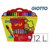 10833-ESTUCHE 12 LAPICES + SACAPUNTAS GIOTTO F46970000