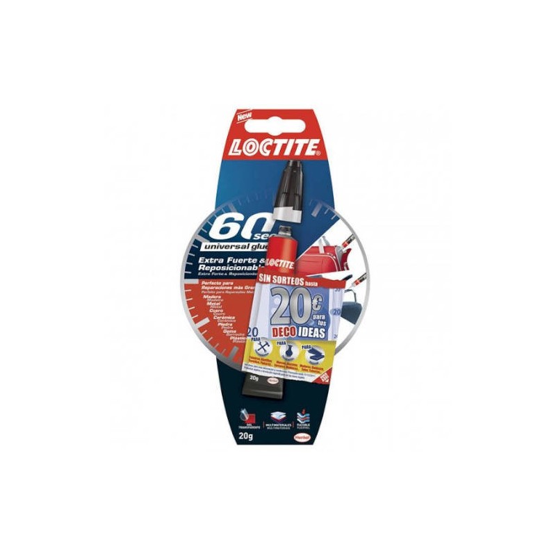 1084-ADHESIVO UNIVERSAL EXTRAFUERTE 60 SEGUNDOS LOCTITE 2066112