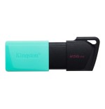 10998-Kingston Technology DataTraveler Exodia M unidad flash USB 256 GB USB tipo A 3.2 Gen 1 (3.1 Gen 1) Negro, Turquesa