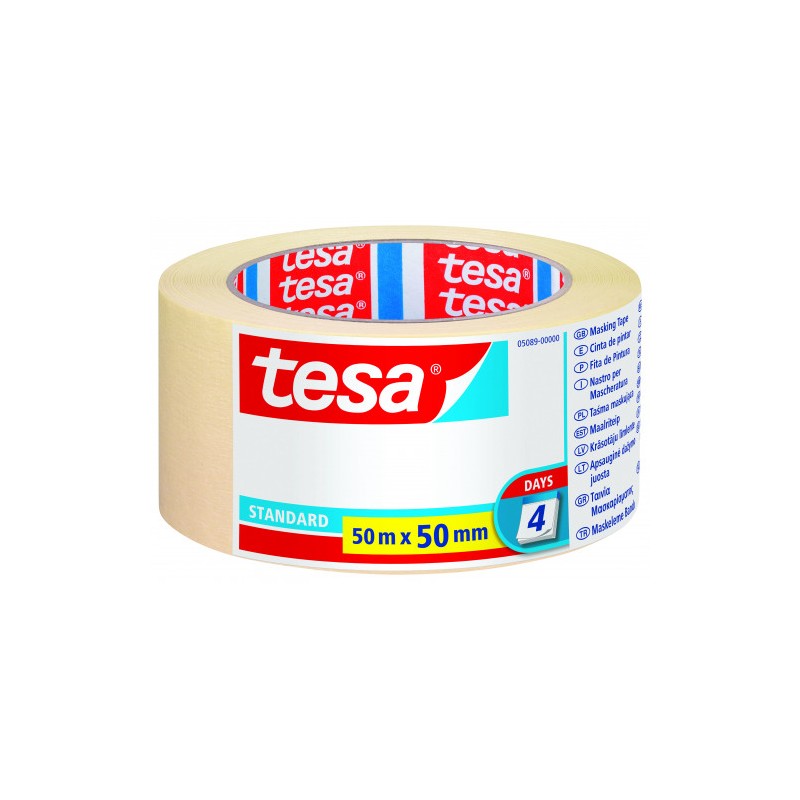 1100-CINTA DE PINTOR STANDARD PARA PROFESIONALES 50MM.X50M. TESA 05089-00000-02 1100-CINTA DE PINTOR STANDARD PARA PROFESIONALES 50MM.X50M. TESA 05089-00000-02