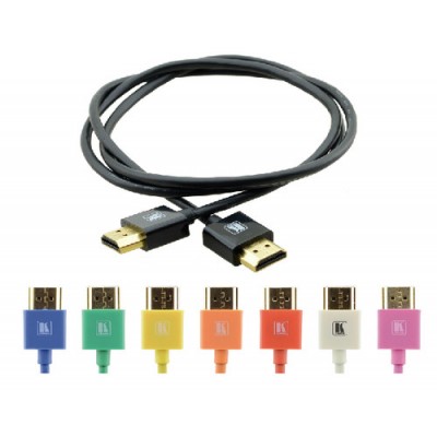 KRAMER CABLE HDMI FLEXIBLE ALTA VELOCIDAD CON ETHERNET ULTRA PLANO COLOR NEGRO C HM HM PICO BK 6