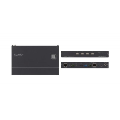 Kramer Electronics TP 590RXR extensor audio video Receptor AV Negro