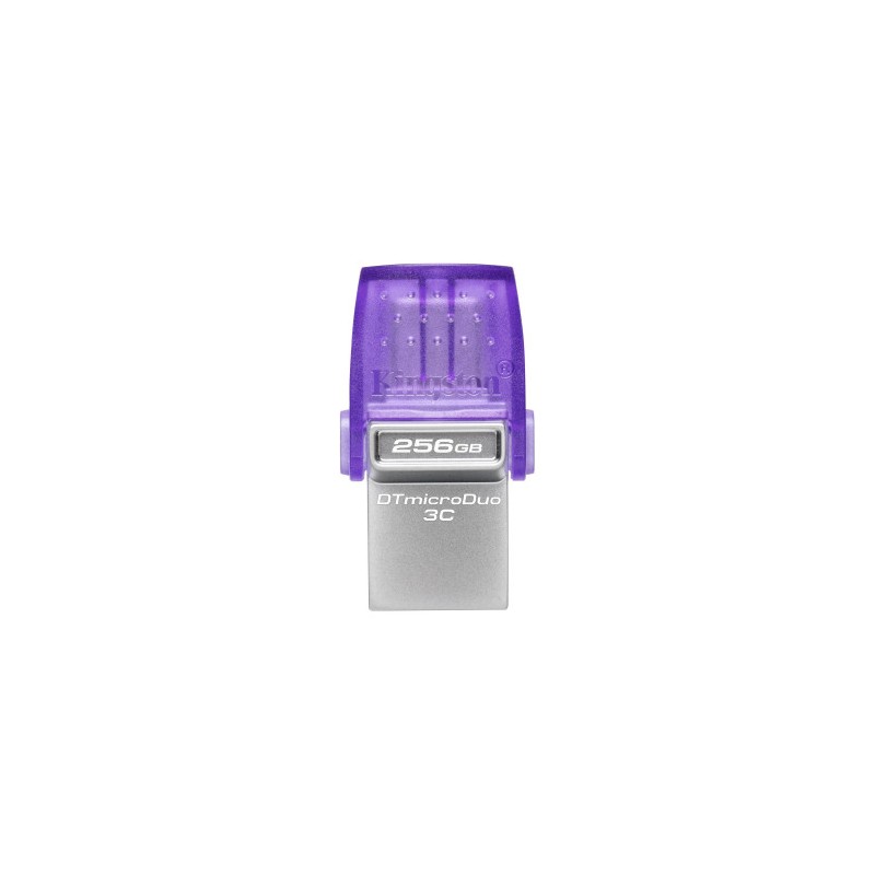 11009-Kingston Technology DataTraveler microDuo 3C unidad flash USB 256 GB USB Type-A / USB Type-C 3.2 Gen 1 (3.1 Gen 1)