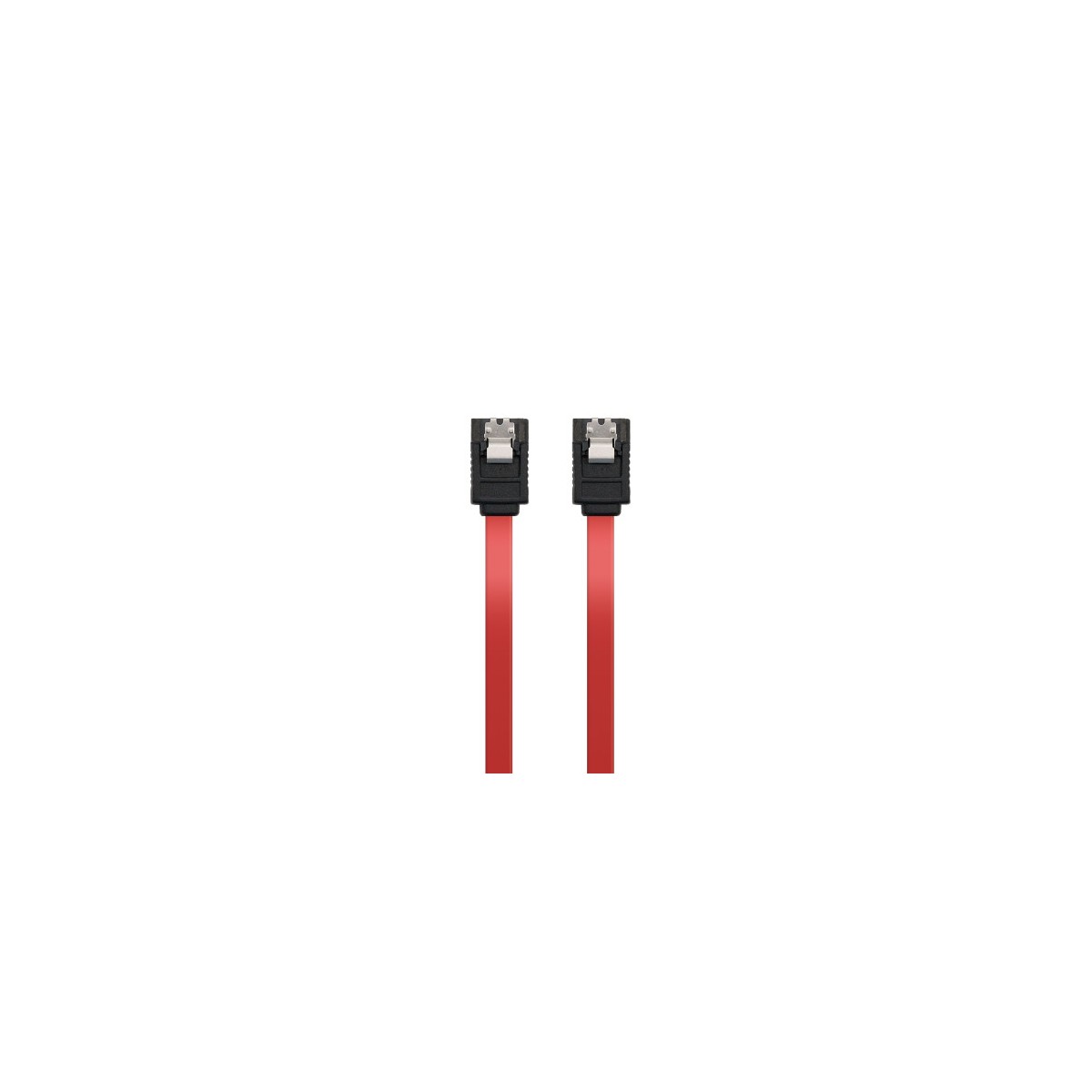 Ewent EC1512 cable de SATA 07 m SATA 7 pin Negro Rojo