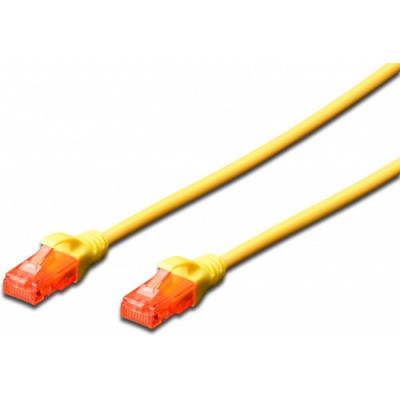 Ewent EW 6U 020 cable de red Amarillo 2 m Cat6 U UTP UTP