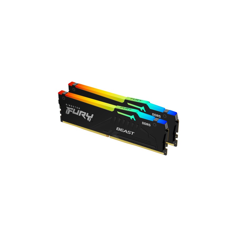 11046-Kingston Technology FURY Beast RGB modulo de memoria 16 GB 2 x 8 GB DDR5 5600 MHz 11046-Kingston Technology FURY Beast RGB modulo de memoria 16 GB 2 x 8 GB DDR5 5600 MHz