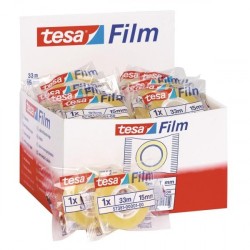 1105-CINTA ADHESIVA STANDARD 15MM.X33M.EN BOLSITA TRANSPARENTE TESA 57381-00001-01
