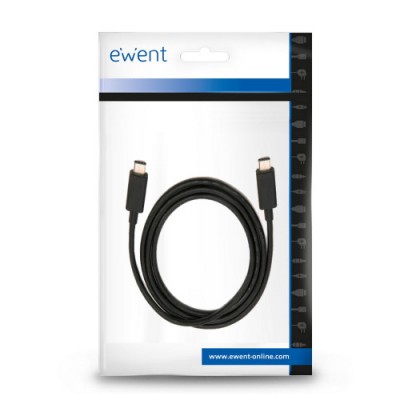 Ewent EC1045 cable USB 1 m USB 32 Gen 2 31 Gen 2 USB C Negro