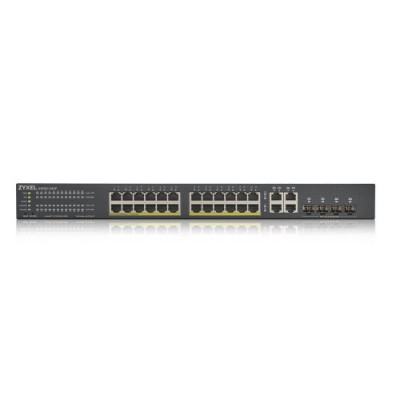 Zyxel GS1920 24HPV2 Gestionado Gigabit Ethernet 10 100 1000 Energia sobre Ethernet PoE Negro