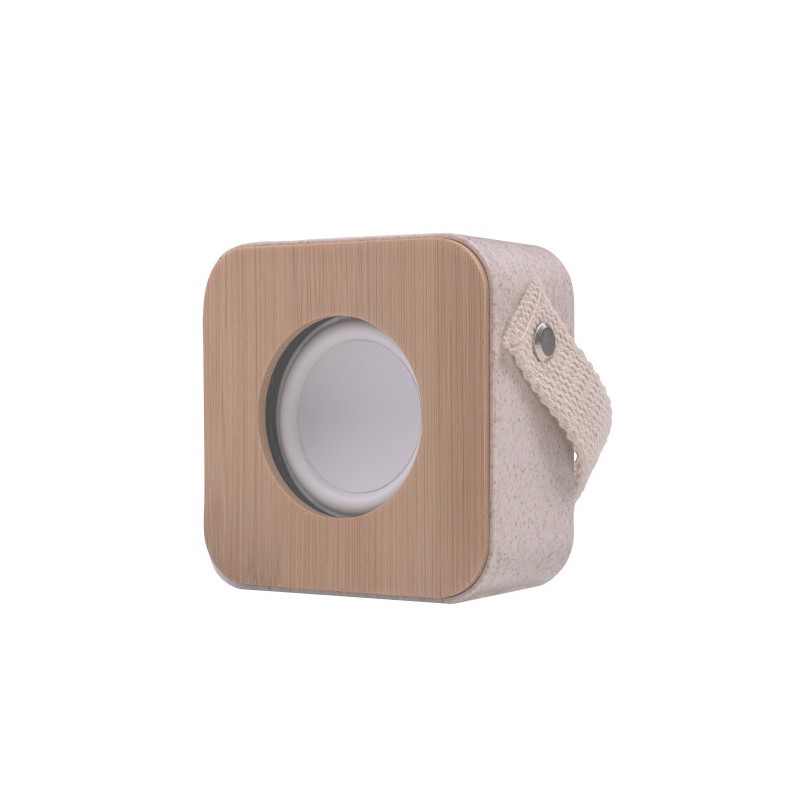 11087-Mars Gaming MS-ECO Altavoz Bluetooth 5.1 Ecologico Material Organico Wheat Straw y Bambu Tamano Compacto