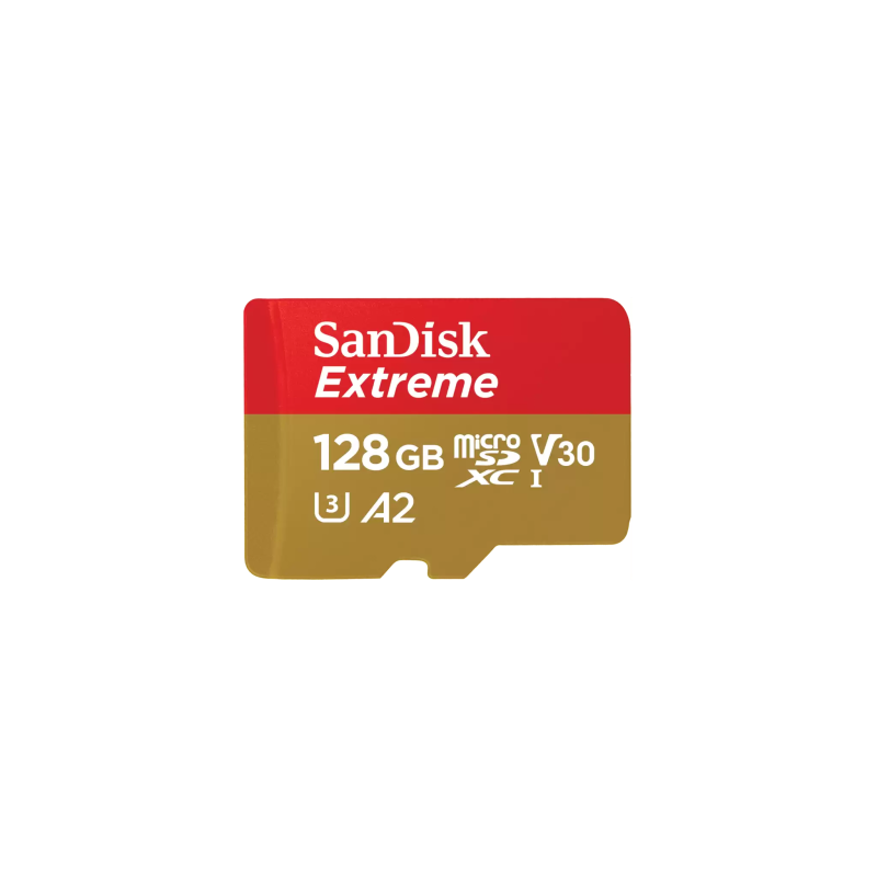 11097-SanDisk Extreme 128 GB MicroSDXC UHS-I Clase 10