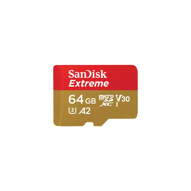 11098-SanDisk Extreme 64 GB MicroSDXC UHS-I Clase 10 11098-SanDisk Extreme 64 GB MicroSDXC UHS-I Clase 10