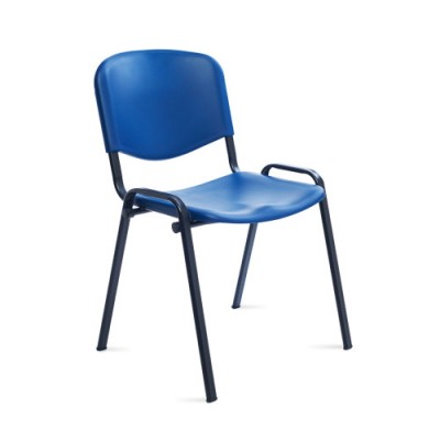 SILLA CONFIDENTE RESPALDO PLASTICO AZUL ASIENTO PLASTICO AZUL ROCADA 975V15 3