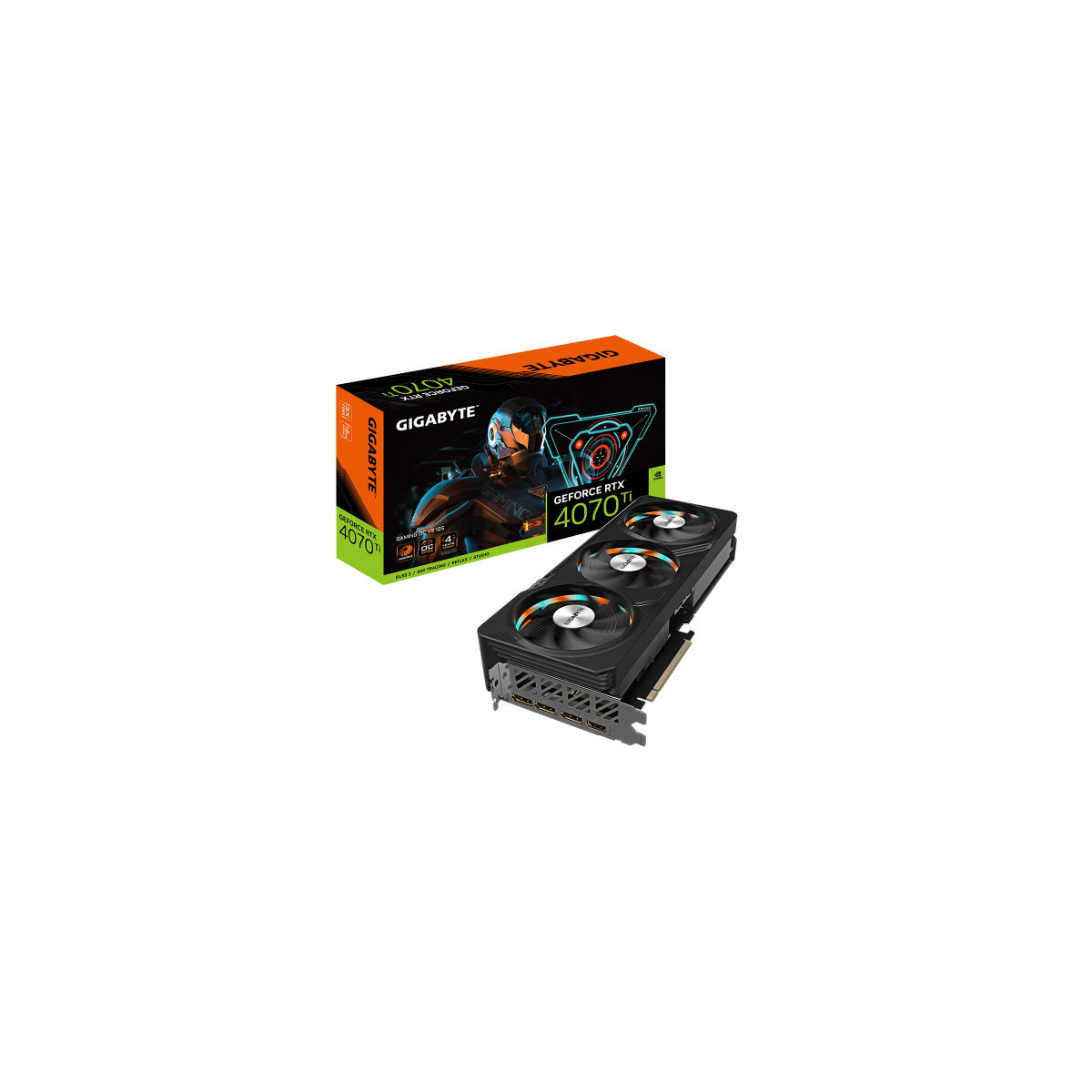 Gigabyte GeForce RTX 4070 Ti GAMING OC V2 12G NVIDIA GeForce RTX 4070 Ti 12 GB GDDR6X