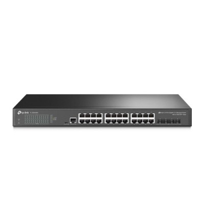 TP LINK SWITCH ADMINISTRADO JETSTREAM 24 puertos GIGABIT L2 4 RANURAS 10GE SFP OMADA