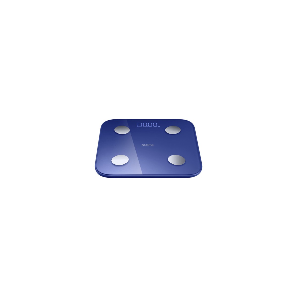 realme Smart Scale Rectangulo Azul Bascula personal electronica