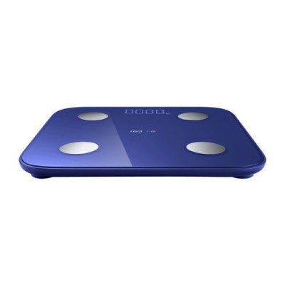 realme Smart Scale Rectangulo Azul Bascula personal electronica